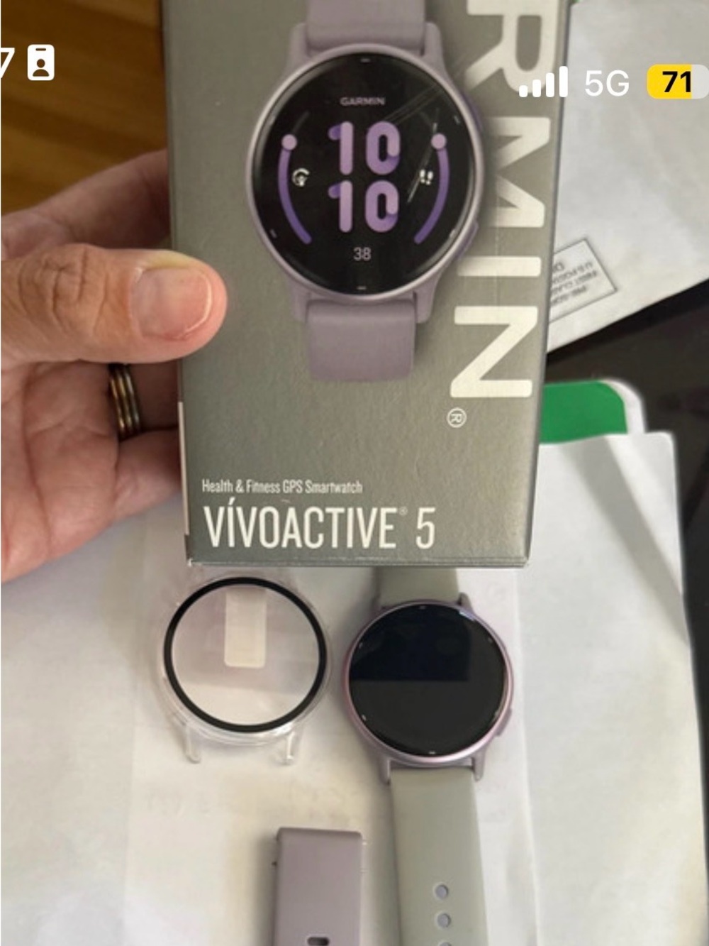 Garmin vívoactive 5 Lavender GPS Smartwatch